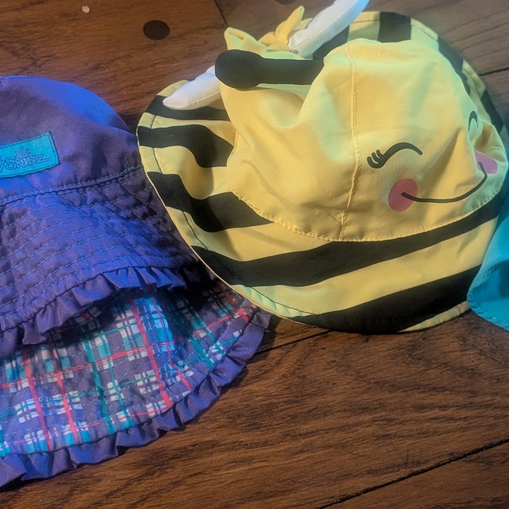 Bee-Themed Kids Sun Hat